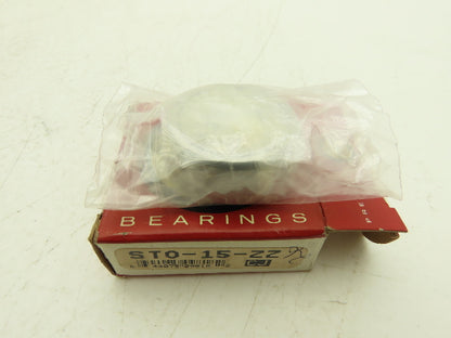 STO-15-ZZ Track Roller/Cam Follower Bearing 15mm-IDx35mm-ODx15.8W Lot Of 6