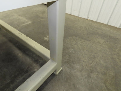 1" Steel Top Machine Base Welding Table Work Bench 60x40" Top 28-3/4" H