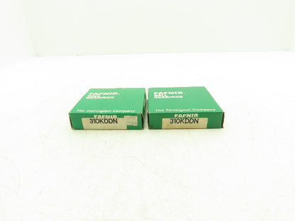 Fafnir 310KDDN Ball Bearing 50mm-ID x 110mm-OD x 27mm W Double Shielded Lot Of 2