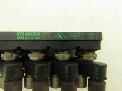 Murr Elektronik MVP12 Junction Box M12 Plug Connection With 7000-41131 Splitters