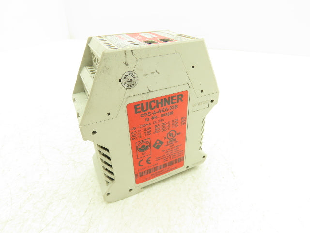 Euchner CES-A-AEA-02B Safety Relay Muting Module Unit 24VDC Din Rail Mount