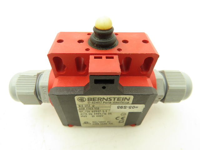 Bernstein Bi2-U1Z Limit Switch 10A 300VAC Lot of 3