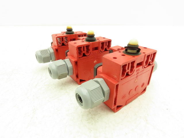 Bernstein Bi2-U1Z Limit Switch 10A 300VAC Lot of 3