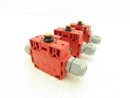 Bernstein Bi2-U1Z Limit Switch 10A 300VAC Lot of 3