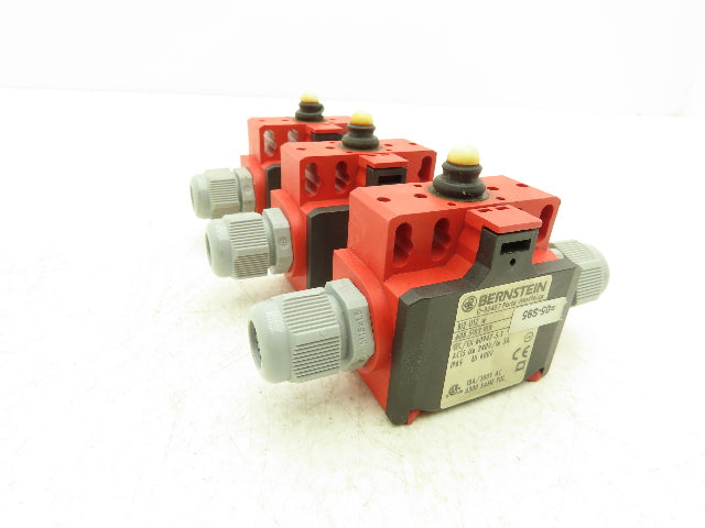 Bernstein Bi2-U1Z Limit Switch 10A 300VAC Lot of 3