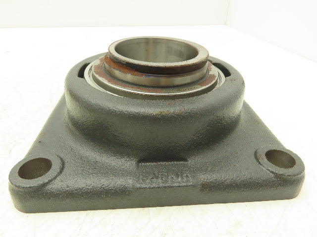 Fafnir RCJ 2 3/8 Flange Ball Bearing Unit 2 3/8" Bore 4 Bolt Locking Collar