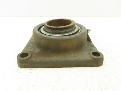 Fafnir RCJ 2 3/8 Flange Ball Bearing Unit 2 3/8" Bore 4 Bolt No Locking Collar