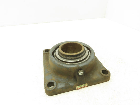 Fafnir RCJ 2 3/8 Flange Ball Bearing Unit 2 3/8" Bore 4 Bolt No Locking Collar