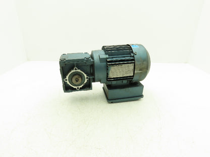 Sew Eurodrive WA20DT71D4 Gearmotor 10:1 Ratio 166rpm 1/2Hp 460V 20mm Hollow Shaft