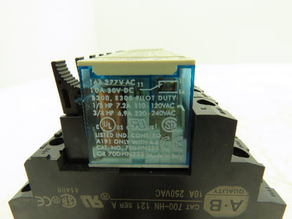 Allen-Bradley 700-HK36Z24 Terminal Block Relay 24V Coil 700-HN 121 Lot of 10