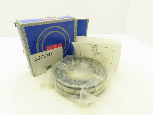 NSK 22217 EAKE4 Roller Bearing Spherical 85mm-ID x 150mm-OD x 36mm-Width