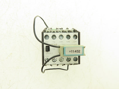 Siemens 3TH4391-0A Contactor Relay 9NO + 1NC 24V Coil 10A 600V 91E 3TH43