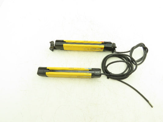Keyence GL-R12H Safety Light Curtain Transmitter & Receiver Set 25mm x 220mm 15m