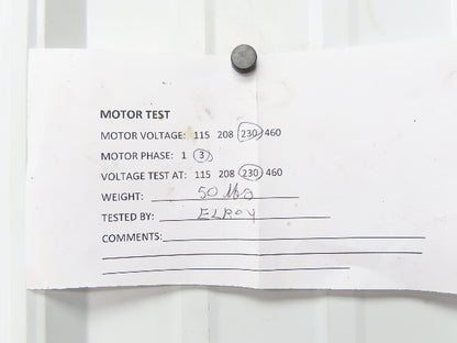 Haas 14-0767A Hydraulic Coolant Pump 230V 3PH Motor