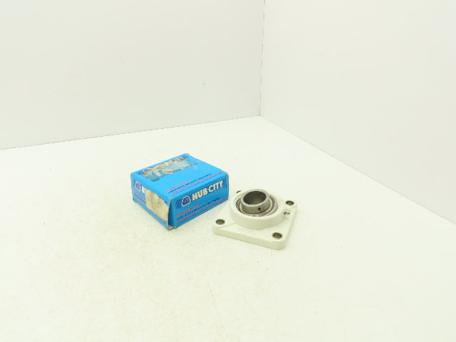 Hub City FB250CTWX1 7/16 Flange Block Bearing Composite Housing 1 7/16" Bore