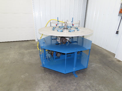 Sankyo 11AD-08128R Rotary Table Indexer 8 Position Rotator 1Hp 3" Lifter