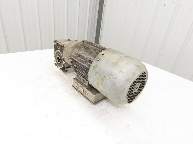 Nord SK80L/4 CUS BRE20 HLH Gearmotor 10:1 1Hp 460V 165rpm 1"Hollow Shaft w/Brake