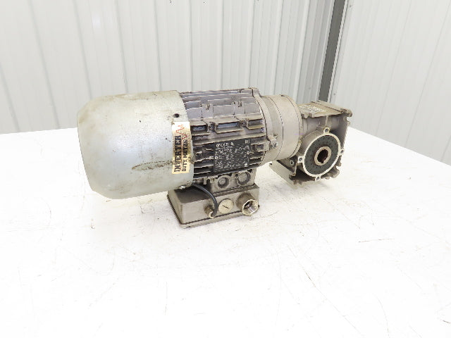 Nord SK80L/4 CUS BRE20 HLH Gearmotor 10:1 1Hp 460V 165rpm 1"Hollow Shaft w/Brake