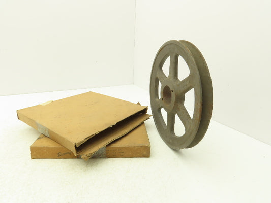 Browning BK90H Single Groove Pulley 8.75"OD Use Split Taper H Bushing Lot Of 2