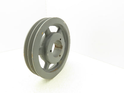 Browning 2TB94 V-Belt Pulley 2 Groove 9.75"-OD Split Taper Type Q1 Bushing