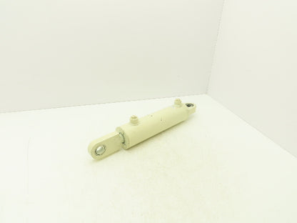 Welded Hydraulic Cylinder 3" Bore 8" Stroke Swivel Eye Mount SAE Ports