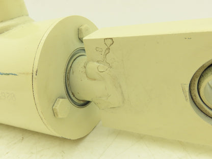 Welded Hydraulic Cylinder 3" Bore 8" Stroke Swivel Eye Mount SAE Ports