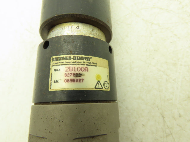 Gardner Denver 2 BA 927256 Servo Nutrunner Inline Tool w/Transducer Spline End