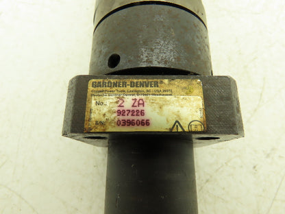 Gardner Denver 2 BA 927256 Servo Nutrunner Inline Tool w/Transducer Spline End