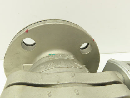 Kitz 10K-50 Stainless Ball Valve 2" Flanged DN50 Class 10K -No Handle