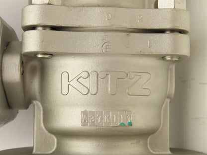 Kitz 10K-50 Stainless Ball Valve 2" Flanged DN50 Class 10K -No Handle