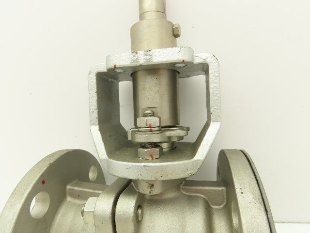 Kitz 10K-50 Stainless Ball Valve 2" Flanged DN50 Class 10K -No Handle