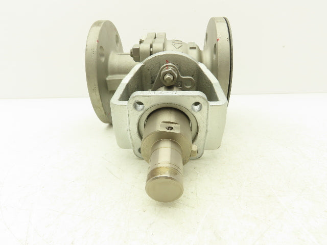 Kitz 10K-50 Stainless Ball Valve 2" Flanged DN50 Class 10K -No Handle
