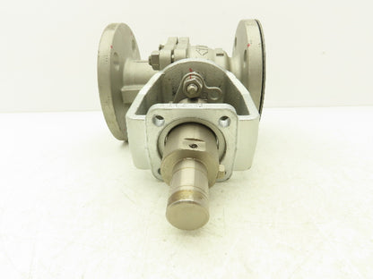 Kitz 10K-50 Stainless Ball Valve 2" Flanged DN50 Class 10K -No Handle