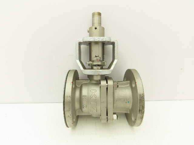 Kitz 10K-50 Stainless Ball Valve 2" Flanged DN50 Class 10K -No Handle