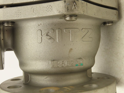 Kitz 10K-80 Stainless Ball Valve 3" Flanged DN80 Class 10K -No Handle