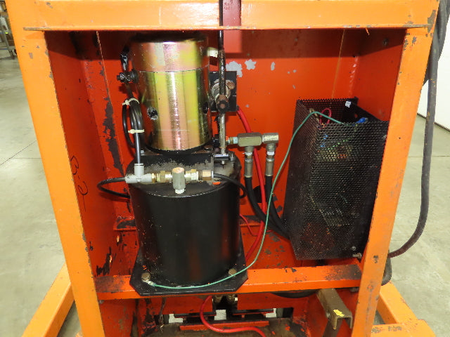 Presto PSA2762 Manual Walkie Straddle Pallet Stacker 12V Lift 2700 Lb 60" Truck