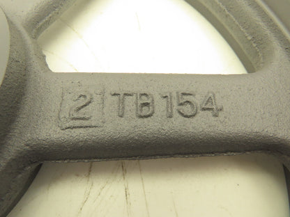 Browning 2TB154 2 Groove Pulley 15.6"-OD A-B Belts Split Taper Q1 Type Bushing