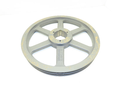 Browning 2TB154 2 Groove Pulley 15.6"-OD A-B Belts Split Taper Q1 Type Bushing