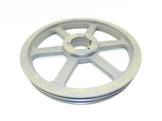 Browning 2TB154 2 Groove Pulley 15.6"-OD A-B Belts Split Taper Q1 Type Bushing