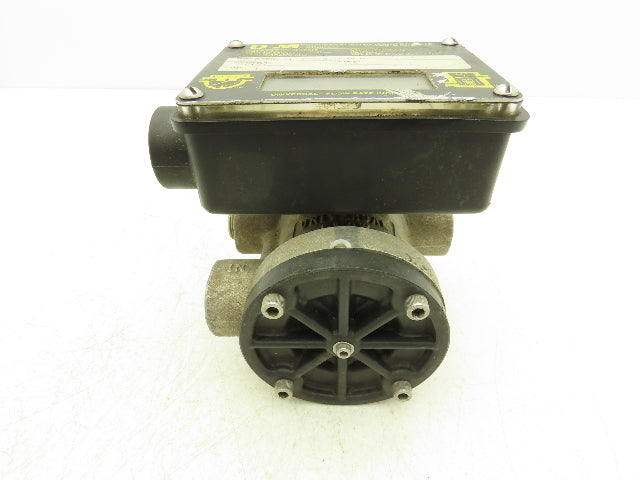 UFM 0010GM-4L-230V.9-0NR Flow Meter Monitor 1/2" NPT Port 10 GPM 3 Wire Switch