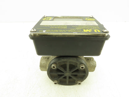 UFM 0010GM-4L-230V.9-0NR Flow Meter Monitor 1/2" NPT Port 10 GPM 3 Wire Switch