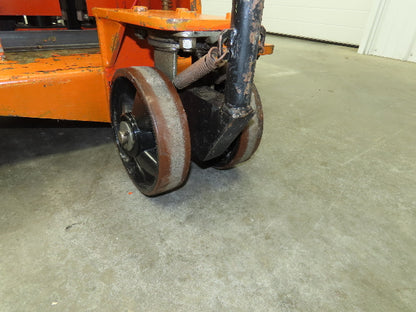 Presto PSA2762 Manual Walkie Straddle Pallet Stacker 12V Lift 2700 Lb 60" Truck