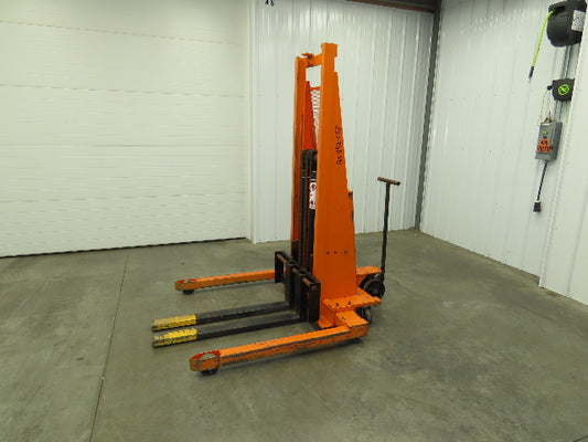 Presto PSA2762 Manual Walkie Straddle Pallet Stacker 12V Lift 2700 Lb 60" Truck