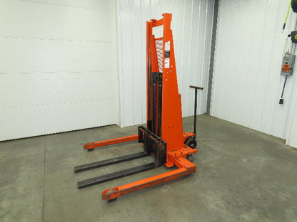 Presto PSA2762 Manual Walkie Straddle Pallet Stacker 12V Lift 2700 Lb 60" Truck