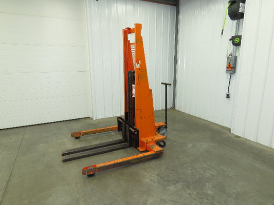 Presto PSA2762 Manual Walkie Straddle Pallet Stacker 12V Lift 2700 Lb 60" Truck