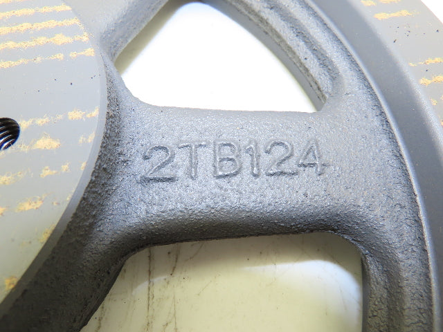 Browning 2TB124 2 Groove V-Belt Pulley A,B 12.68"-OD Split Taper Q1 Bushing