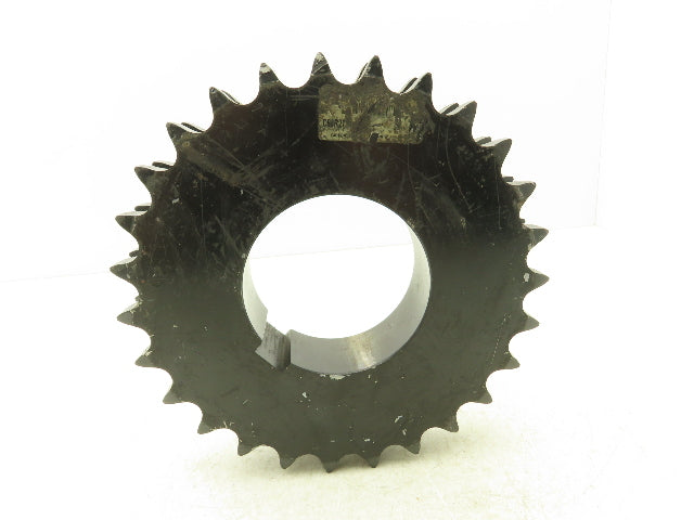 Browning D80R27 Roller Chain Sprocket Double #80/1 Chain 27-Tooth R1 Bushing