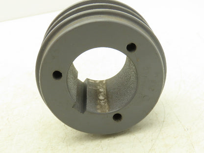 Browning 2TB34 2 Groove V-Belt Pulley A-B 3.75"-OD Split Taper Q1 Bushing