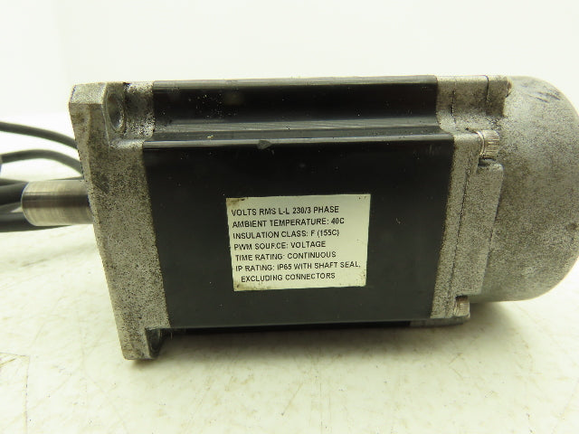 Allen Bradley TLY-A230T-HK62AA AC Servo Motor 0.45kW 1.30Nm 6000rpm 230VAC 3Ph