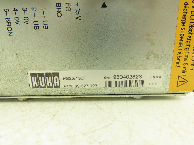 Kuka PS30-135I Power Supply Module for Servo Motor Drive Inverter
